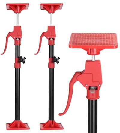 Verstelbare Ondersteuning Paal voor Bovenkast Installatie - 19.75" tot 45.5" - 2 Pack