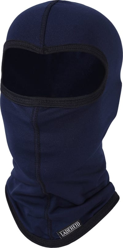 Ladeheid Kinderen Balaclava Helmmuts - Winter Muts Face Mask - Polyester - LA-LA40-200-BA - Donkerblauw/Zwart - Eén maat