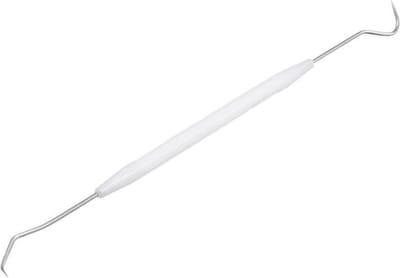 Jumada's - Tandsteenverwijderaar - Krijg een stralende glimlach met de tandartshaak - 17,5 cm - Wit | 1 Stuk