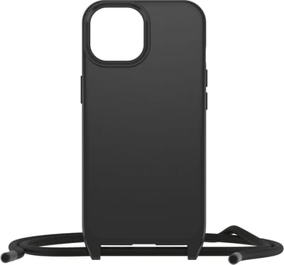Geschikt voor OtterBox Apple iPhone 15 Necklace Hoesje Geschikt voor Mag met Koord - Zwart