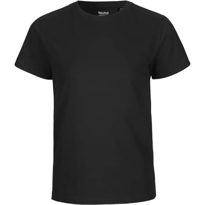 Neutral Kids´ Short Sleeve T-Shirt NE30001 - Black - 92/98