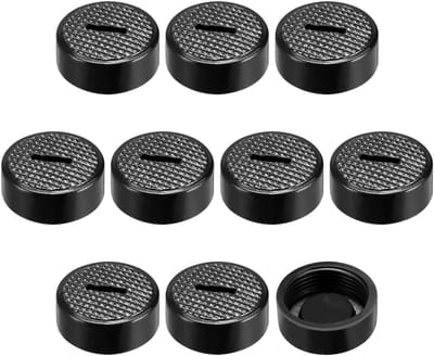 Dailygoods - Koolborstelhouderdoppen 19 mm AD/15 mm ID - Set van 10