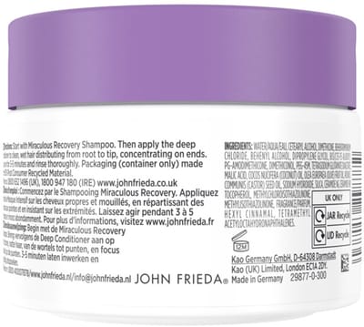 Frizz-ease Wonderbaarlijk Herstellend Intensief Masker 250 ml