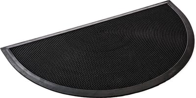 Rubbermagazijn - Deurmat - 75x45cm - Zwart - Rubber deurmat - Entreemat -