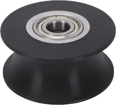 Lagerkatrolwiel - Katrolwiel - Fitnessapparatuur - Soepele Beweging - 79 Mm - Zwart