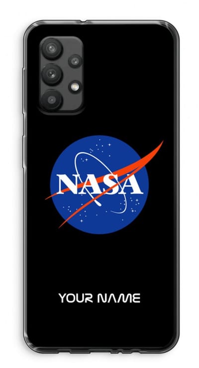 Gepersonaliseerd - Case Company® - Hoesje geschikt voor Samsung Galaxy A32 4G hoesje - NASA - Soft Cover Telefoonhoesje - Bescherming aan alle Kanten en Schermrand
