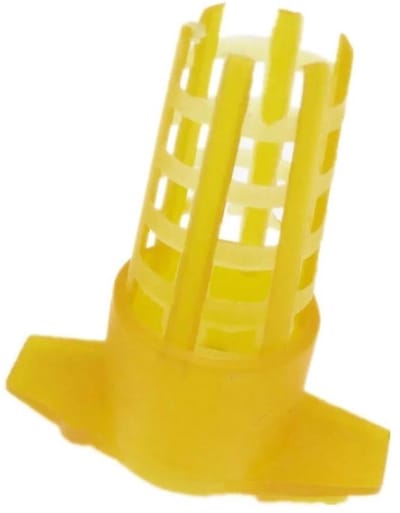 Bijenhouderijgereedschap - Koninginnenkooi Beschermhoes - Koninginnen Opfokken - Plastic Celbeschermer - 500 stuks - Wit