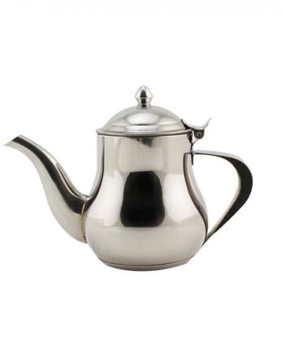 Ferveo | Zana Theepot - Zilver - RVS - 0.7 Liter - Marokkaanse Theepot - Inductie geschikt