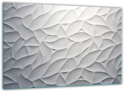 TMK ArtDeko D30x22 - Gëharde Glazen Snijplank - 30cm x 22cm - Krasbestendig