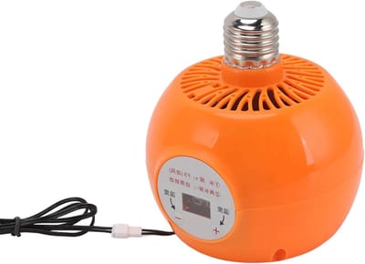 Verwarmingslamp voor Kippenhok, E27 Instelbare Temperatuur, 150W Warmtebron voor Pluimvee, Incubator en Huisdieren