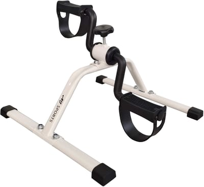 AJ-Sports Stoelfiets - Bureaufiets - Deskbike - Fietstrainer - Mobiliteitstrainer - Instelbare weerstand - Hometrainer - Fitness - Inclusief Antisliptouw voor betere grip!