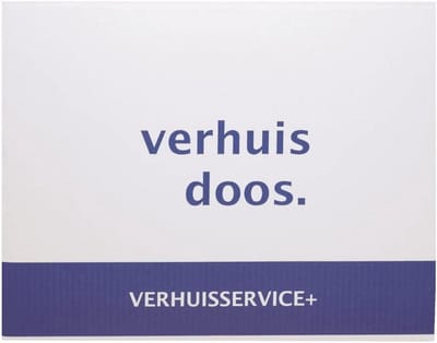 100 Stevige Verhuisdozen 57L - Zelfsluitend & Zonder Tape - Met Handvatten