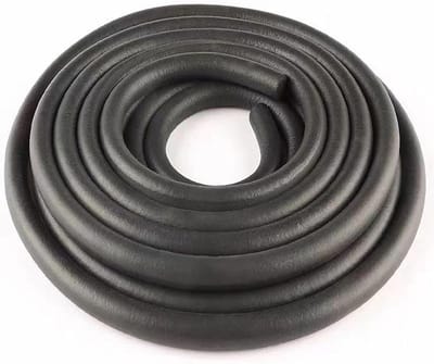 Ronde afdichtkoord van 5 m met een diameter van 16 mm van EPDM, ideaal voor ramen, muren en plafonds