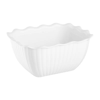 Olympia Kristallon Kleine Saladeschaal - Wit