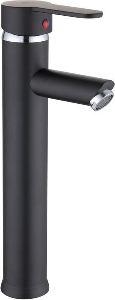 Viking Choice Wastafelkraan - Zwart Chroom - 31.2cm Hoog - Staand - Modern Design