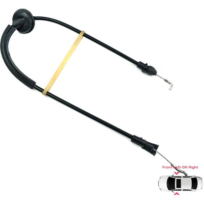 BDP71 Câble Bowden de loquet de déverrouillage de porte intérieure avant pour VW Golf MK5 1K1 1K5 Plus 5M1 521 Jetta MK3 1K2 4/5 portes 5M0837085B