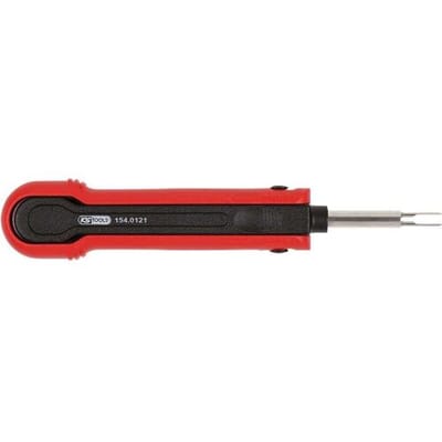 KS Tools 154.0121 Ontgrendelgereedschap voor platte stekker/platte stekkerhulzen 2,8 mm (AMP Tyco MCP)
