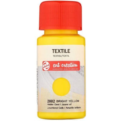Peinture pour textile - jaune vif - Talens Art Creation - 50ml jaune