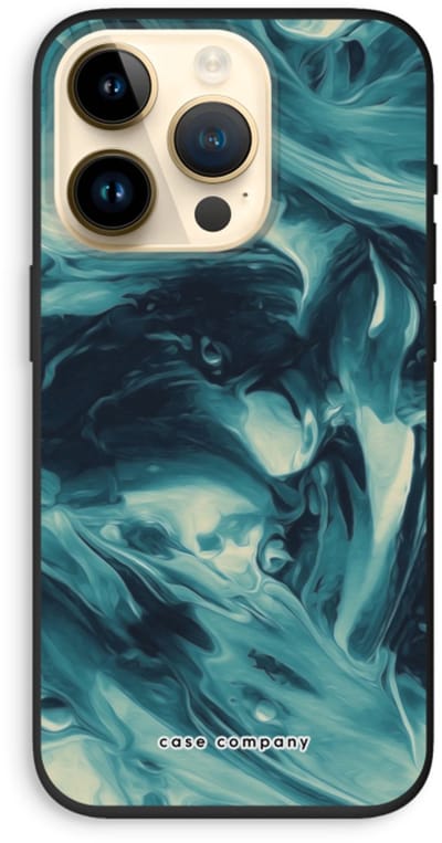 Case Company® - Hoesje geschikt voor iPhone 14 Pro hoesje - Dreaming About Whales - Biologisch Afbreekbaar Telefoonhoesje - Bescherming alle Kanten en Schermrand