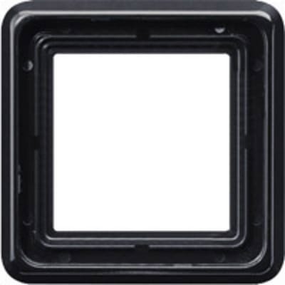 Jung CD581SW Afdekking Frame 1-voudig Zwart 1 stuk(s)