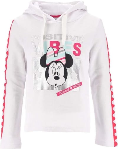 Minnie Mouse - Hoodie - Wit - 3 jaar - 98cm