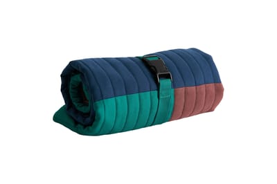 HAY Dogs reisdeken - burgundy/green/blue