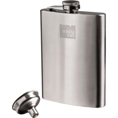 Vacu Vin Heupfles | RVS | 240ml