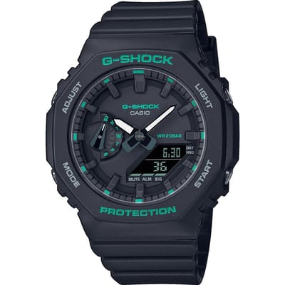 G-Shock G-MS GMA-S2100GA-1AER Green Accent Colors Horloge