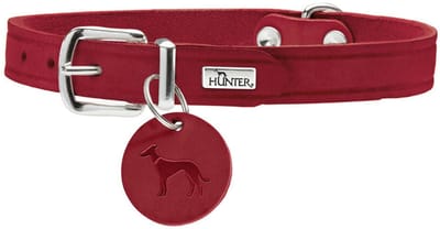 Hondenhalsband Hunter Aalborg Rood XS/S 28-33 cm