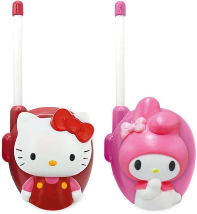 Hello Kitty 3D Walkie Talkies – Speelgoed Communicatieset voor Kinderen | 21 x 23 x 6,7 cm