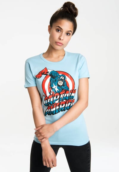 Logoshirt T-Shirt Captain America