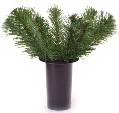BTS - Vaas Inzetstuk - Groen - 30 cm - Zwaar Gewicht