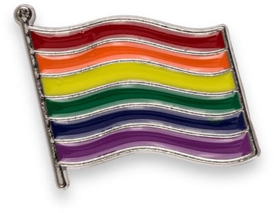 Regenboogvlag Pin – Pride Pin – LHBTQ Pin voor Jas, Tas of Accessoire