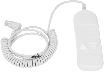 Allecto- Handbediening Power Recliner Controller - Afstandsbediening - Vervanging - Kunststof - Handset - Controller - Lift Stoel - Zwart - 2 Knop 8 Pin - Geschikt voor Power Recliner.