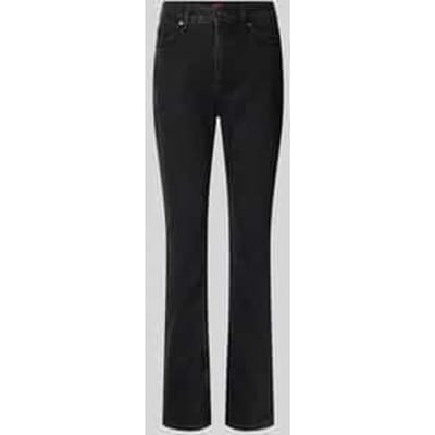 Slim fit jeans van katoenmix, model 'GRITRIA_1'