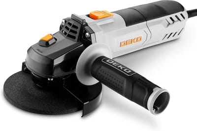 Haakse slijper 115 mm 900 W met korte handgreep voor slijpen snijden en polijsten