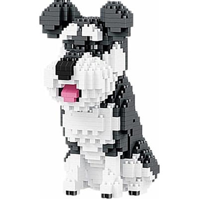 Gesimuleerde Hond Huisdier Assemblage Speelgoed Creatieve DIY Bouwstenen Kindgericht Leren Begeleidende Cadeaus Volwassen Stressverlichtende Spelletjes No box