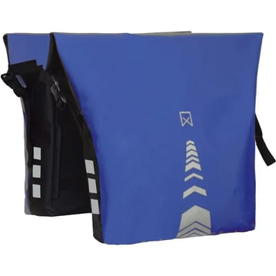 Willex Dubbele Fietstas - Sportief - Blauw - 34L