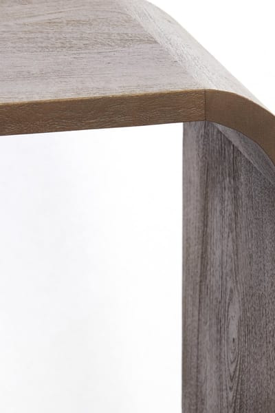 Light&living Kast open 140x30x82 cm LABARE hout grijs-donker bruin