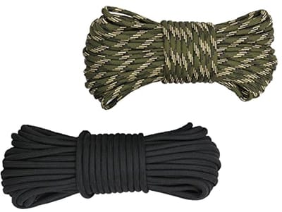 550 Paracord-touw - 30 meter, 4 mm nylon koord, 9 strengen survivaltouw voor buiten en camping