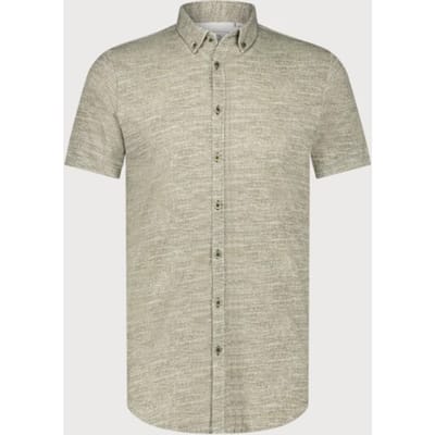 Blue Industry Button-down overhemd korte mouw |