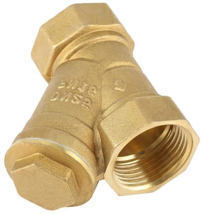 Y-vormig Messingfilter met 1" BSPP Binnengewinde voor Water- en Oliescheiding, 0-150°C Temperatuur