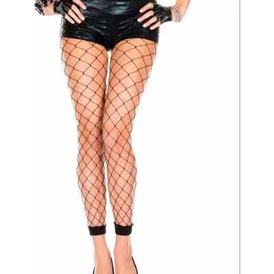 Collants Sans Pieds Femme Noir résille Floral Delight Collants de Danse Bas résille Taille UK 8-14 beige