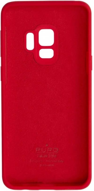 Puro Icon Cover do Samsung Galaxy S9 czerwony