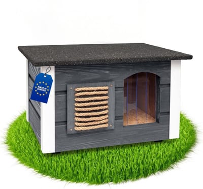 DailySupplies® Kattenhuis voor Buiten - Kattenhok - Kattenbench