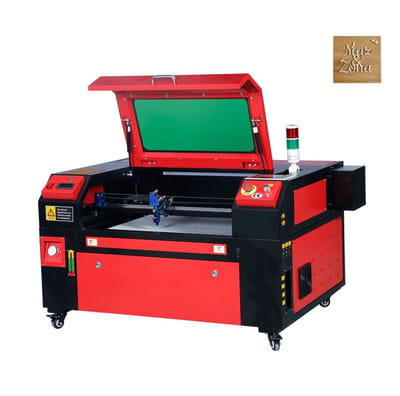 CO2 Lasergraveermachine en Lasersnijder - 60W 400 x 600 mm - Snelheid 500 mm/s - 2-weg luchtgeleiding - Compatibel met ontwerpsoftware - Voor hout, acryl, textiel