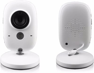Babyfoon Video - Oudermonitor Camera - Kind Bewaken - 3.2 Inch LCD - 4 Kanalen - Wit
