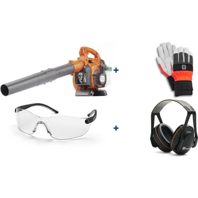 Husqvarna 125b bladblazer actie