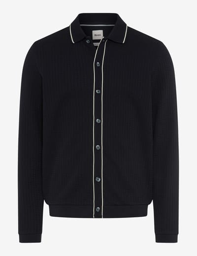 Brax Heren Polo  Style PARIS navy, donkerblauw, maat M