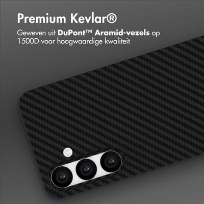 Accezz Hoesje - Geschikt voor Samsung Galaxy S24 Plus - backcover - Zwart